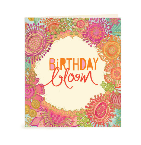 Birthday Bloom Gift Tag