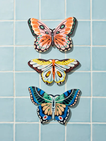 Pink Butterfly Wall Art