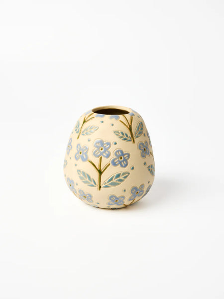 Blue Floret Pollen Vase