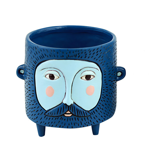 Hairy Jack Blue Pot | Allen Designs