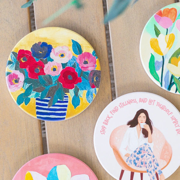 Blue Vase Billie Coaster