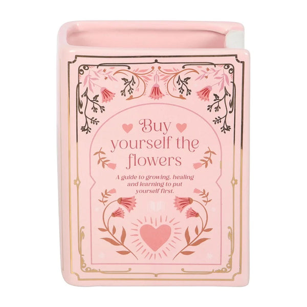 Buy Yourself The Flowers Book Vase