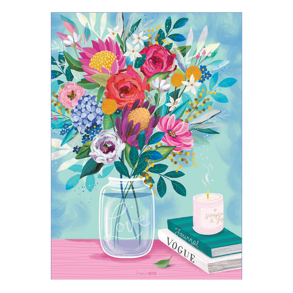A Burst Of Blooms 1000pc Jigsaw Puzzle