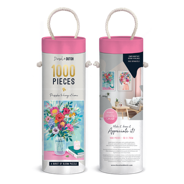A Burst Of Blooms 1000pc Jigsaw Puzzle