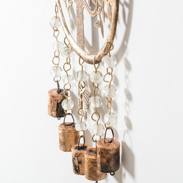 Butterfly Tree Of Life Hanging Wind Chime