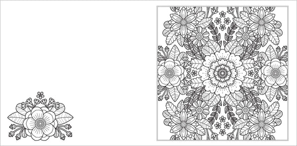 Calm Colouring Happy Thoughts Colouring Book