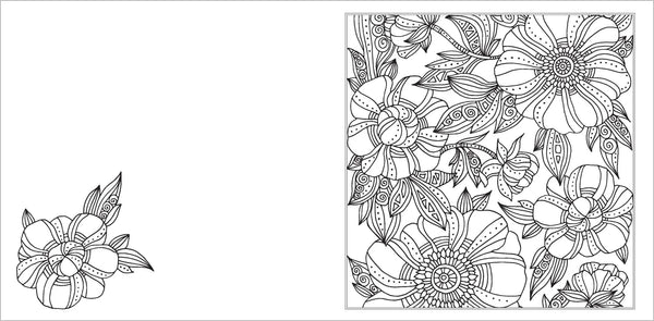 Calm Colouring Happy Thoughts Colouring Book