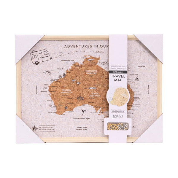 Australia Caravan Travel Map