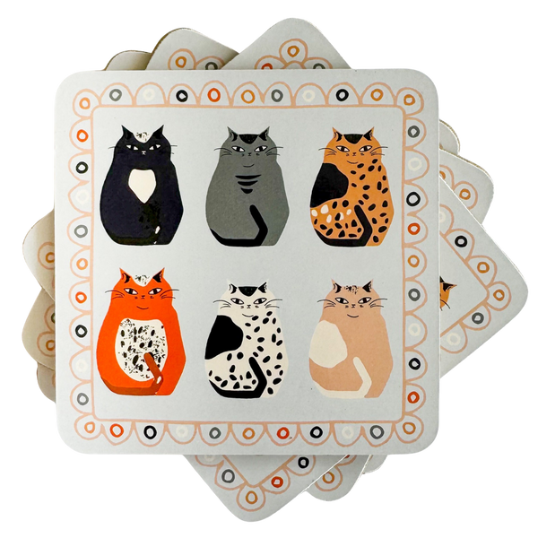 Cat Coasters