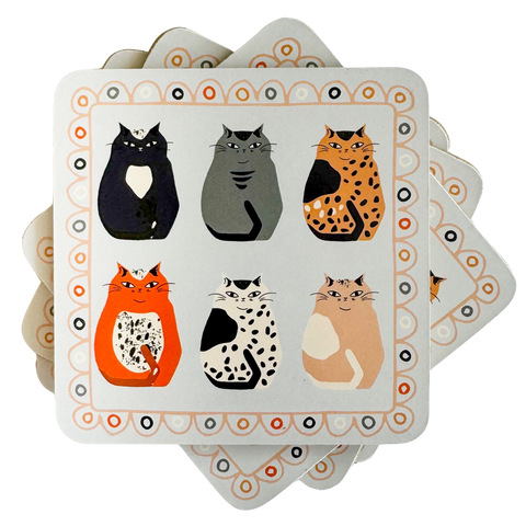 Cat Coasters