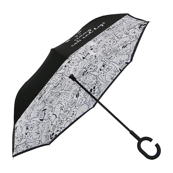 Raining Cats & Dogs Reverse Umbrella