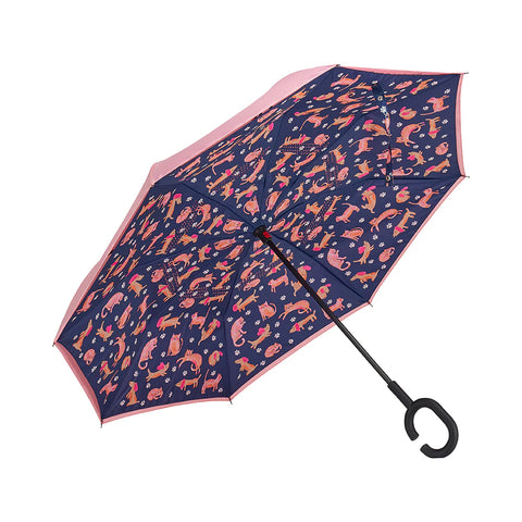 Raining Cats & Dogs Reverse Umbrella