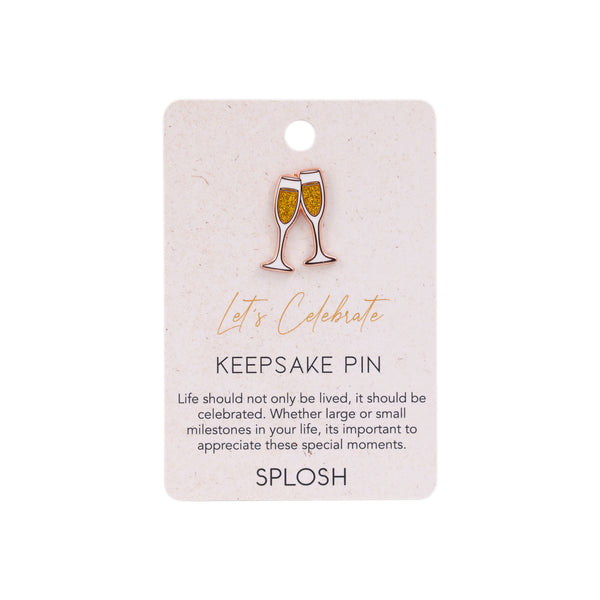 Let's Celebrate Keepsake Pin