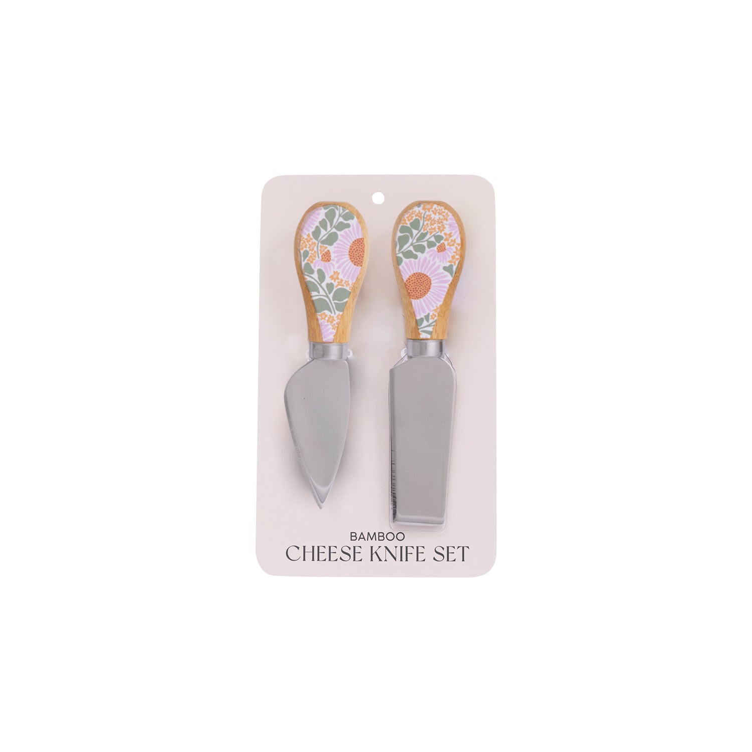 Spring Floral Picnic Cheese Knife Set