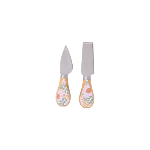 Spring Floral Picnic Cheese Knife Set