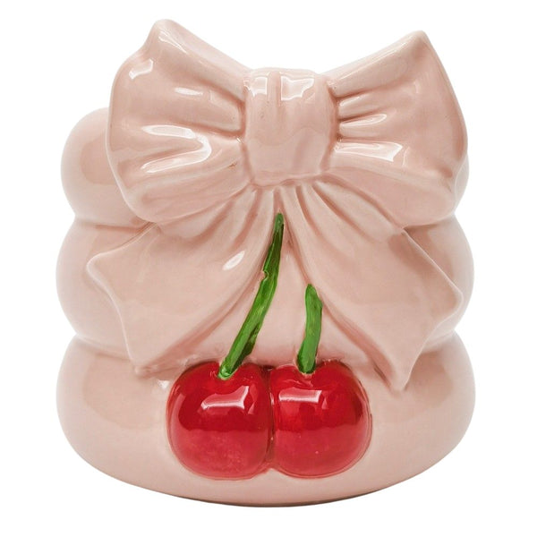 Cherry Bow Pot