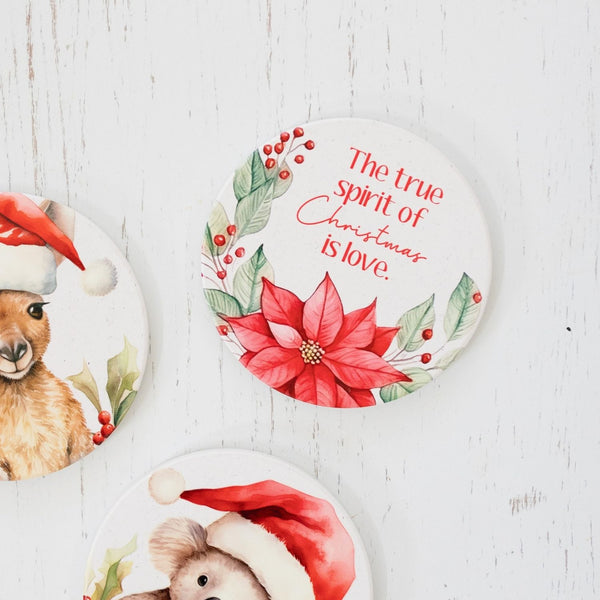 Christmas Love Coaster