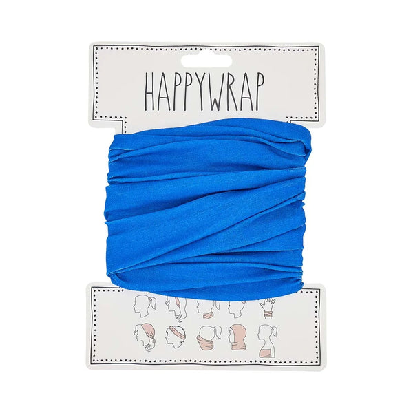 Cobalt Blue Hair Happy Wrap