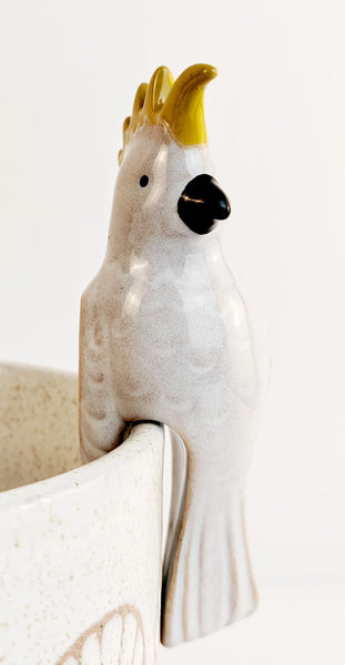 Cockatoo Pot Hanger