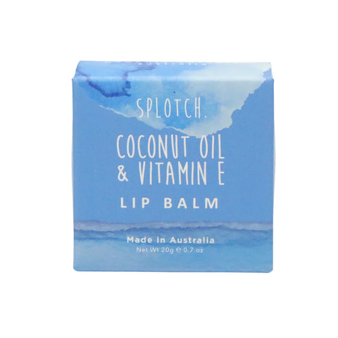 Coconut Oil & Vitamin E Lip Balm | Splotch