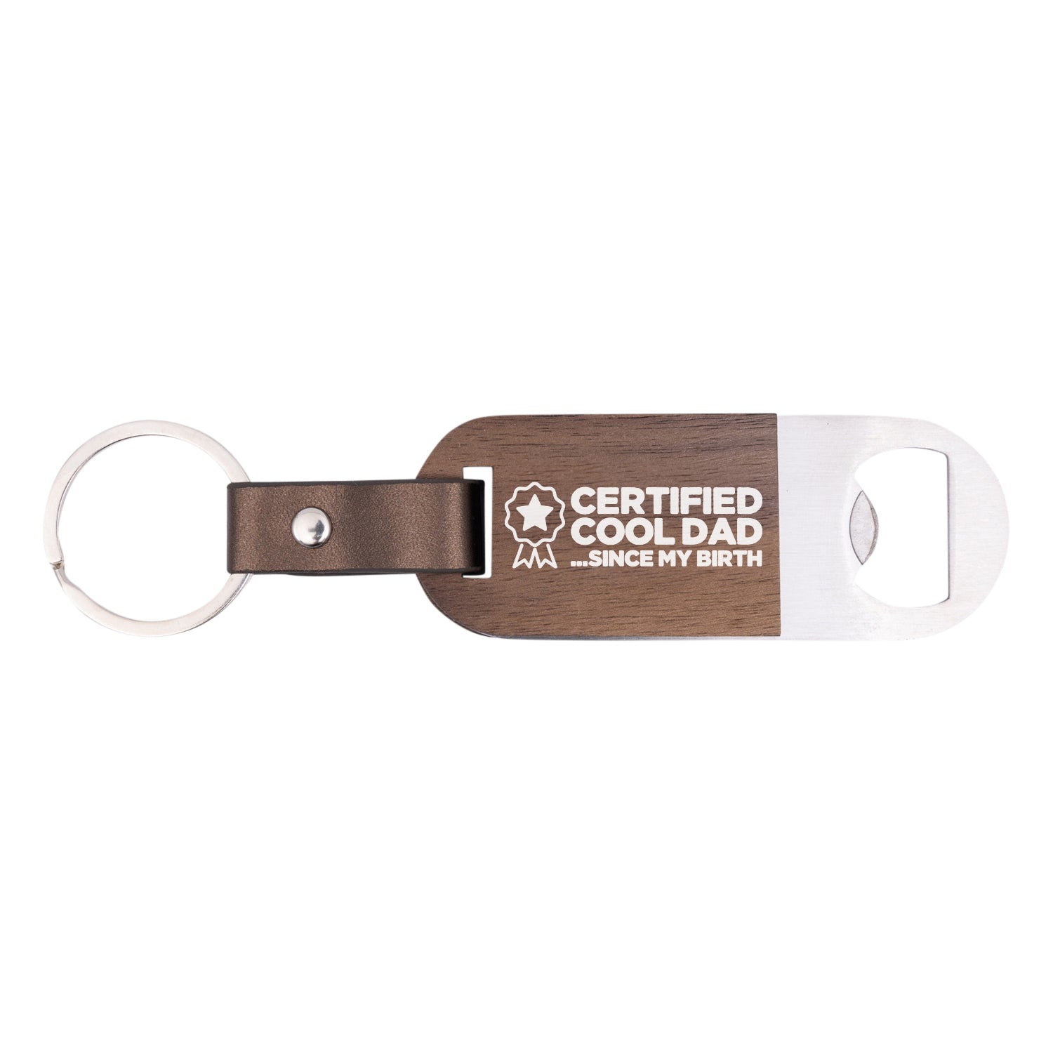 Cool Dad Bottle Opener Keyring