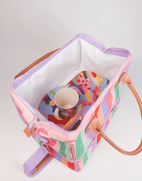 Poolside Soiree Luxe Picnic Cooler Bag | The Somewhere Co