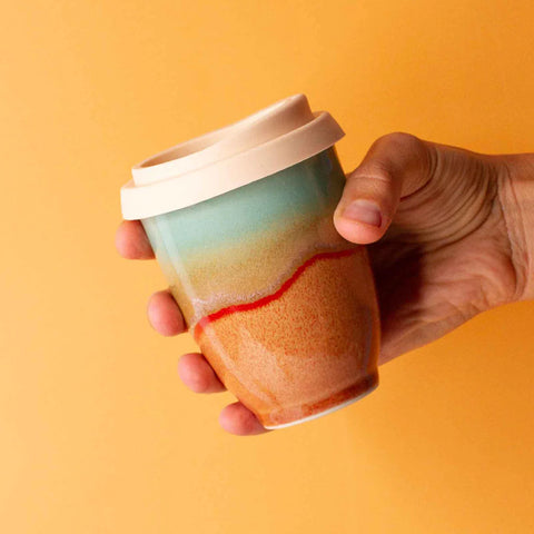 Coral Dreaming Travel Cup