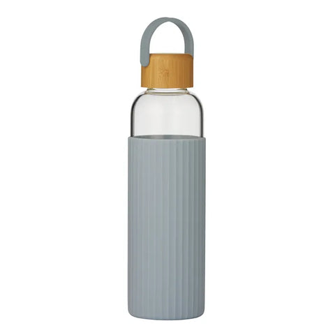 Blue Glass Water Bottle