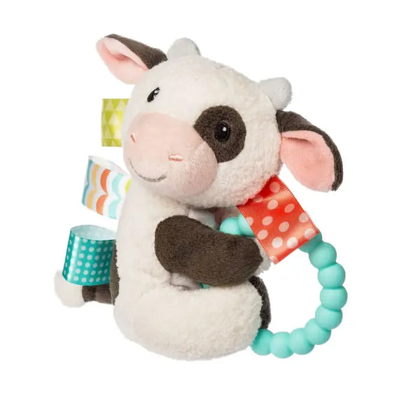 Daisy Cow Teether Rattle