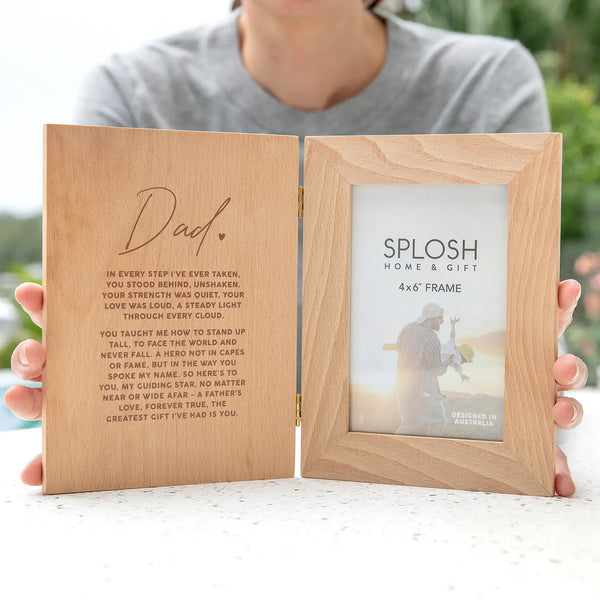 Dad Photo Frame Verse