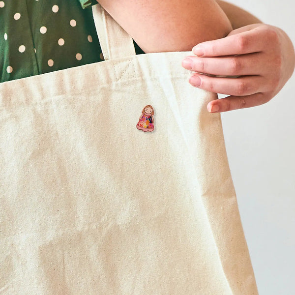Lucky Little Lady Daughter Keepsake Pin