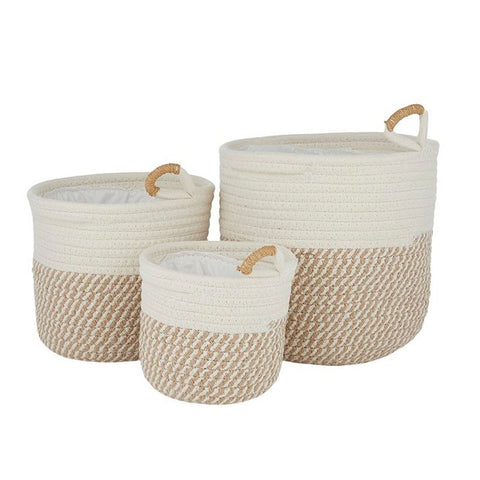 Demi Cotton Basket Planters