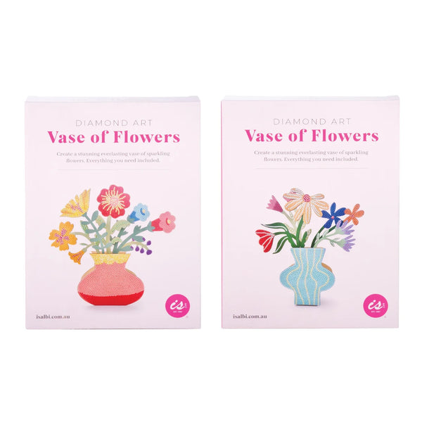 Diamond Art Vase of Flowers