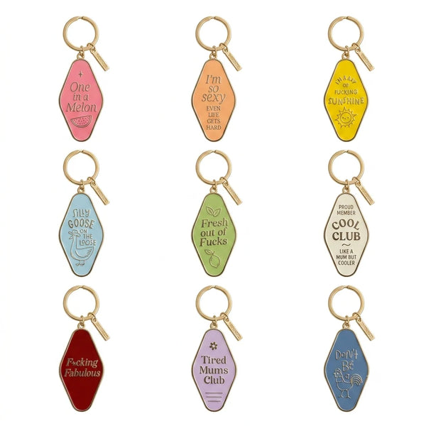 Silly Goose Sunnyside Keyring
