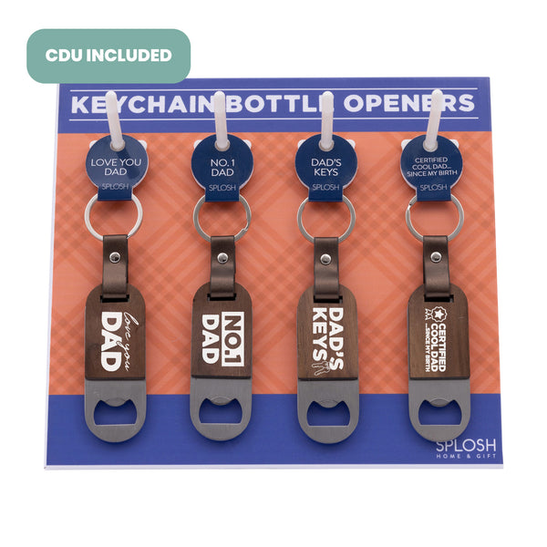 No.1 Dad Bottle Opener Keyring