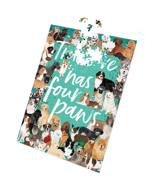 Four Paws Dog 1000pc Jigsaw Puzzle