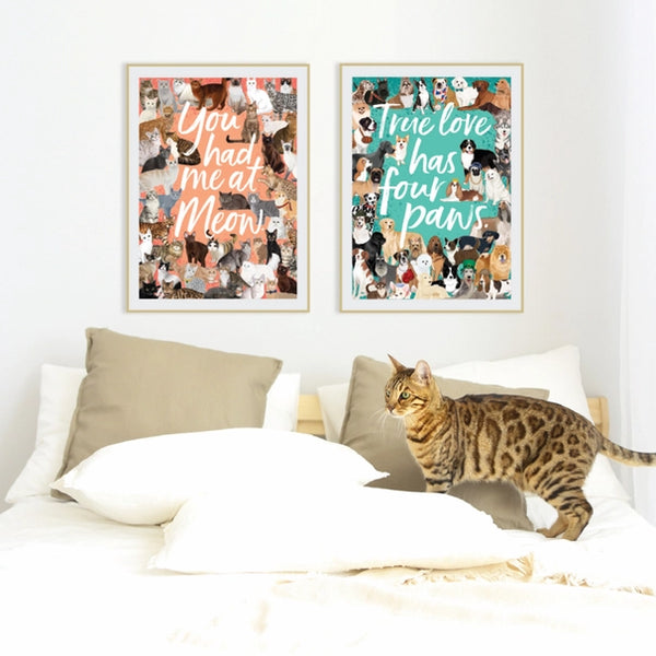 Cat Meow 1000pc Jigsaw Puzzle