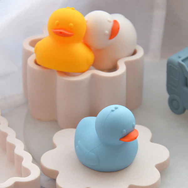 Duck Silicone Squeezy Bath Toys
