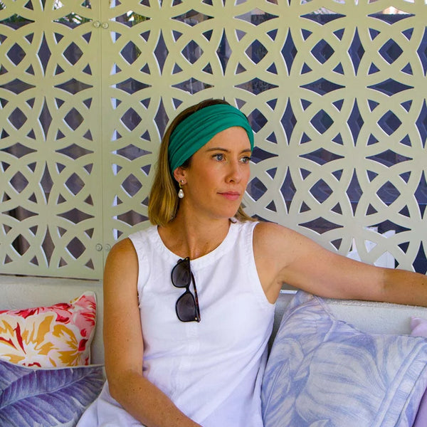 Emerald Hair Happy Wrap