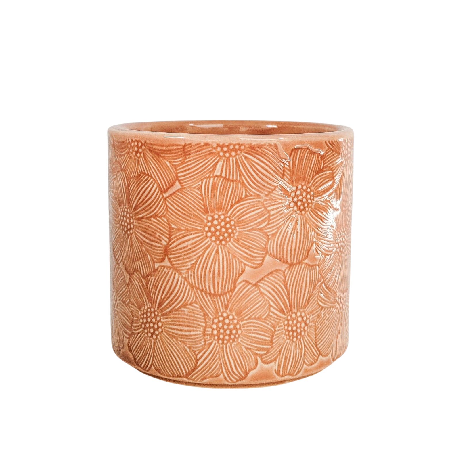 Etched Flower Pot | Small