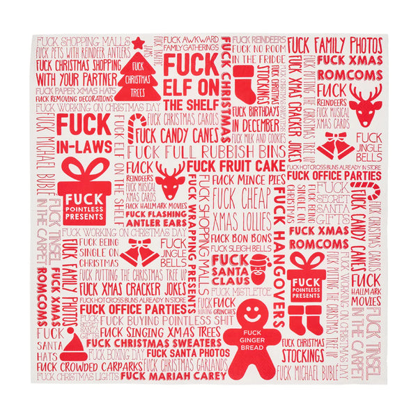 F*ck Christmas Napkins
