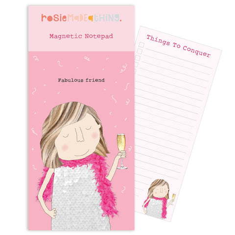 Fabulous Friend Magnetic Notepad | Rosie Made A Thing