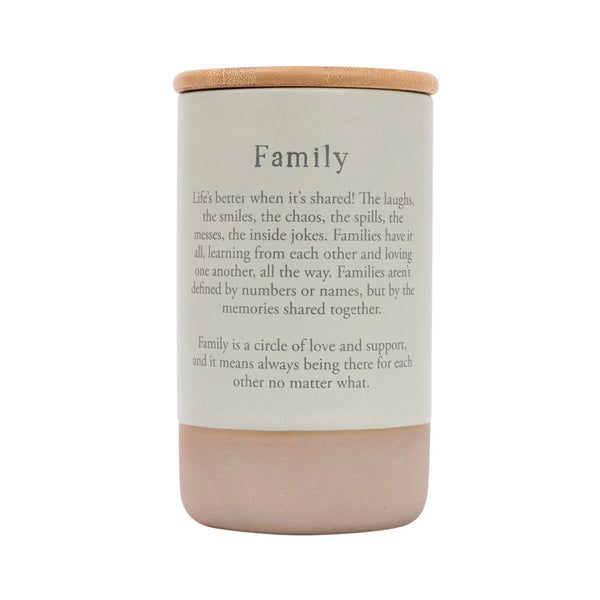 Heartfelt Jar of Family Memories