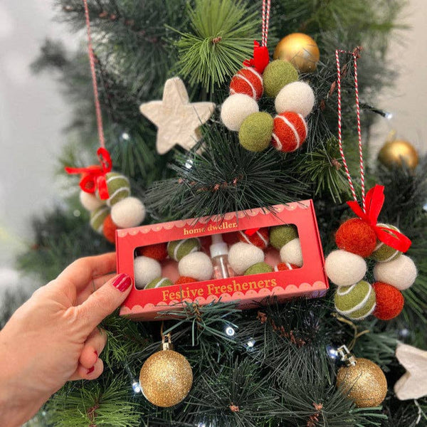 Felt Festive Fresheners | Flower & Fir Tree