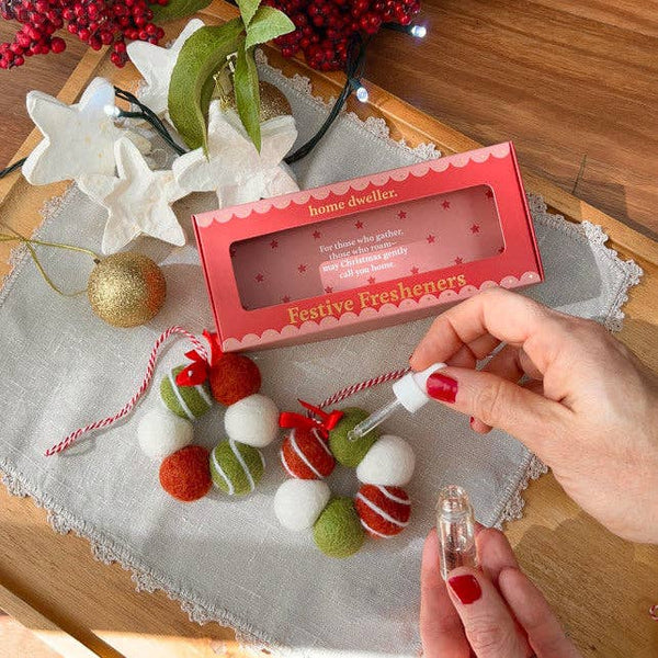 Felt Festive Fresheners | Flower & Fir Tree