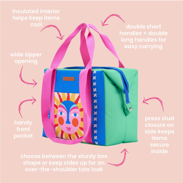 Fiesta Picnic Box Cooler Bag