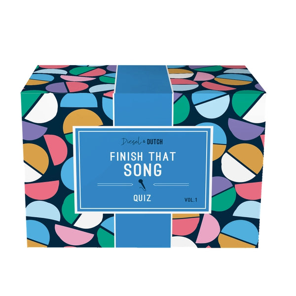 Finish That Song Trivia Game Box