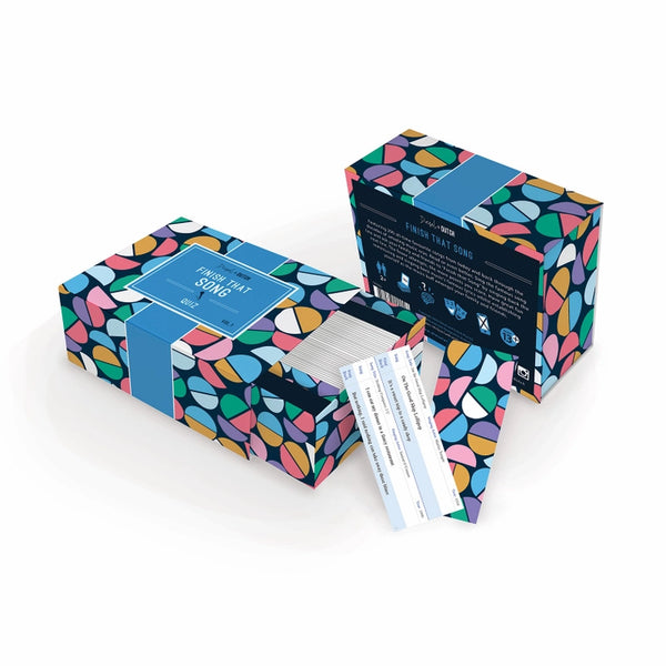 Finish That Song Trivia Game Box
