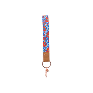 Floral Wristlet Keychain