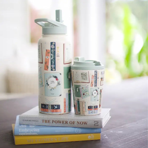 Forever Booked Insulated Coffee Cup